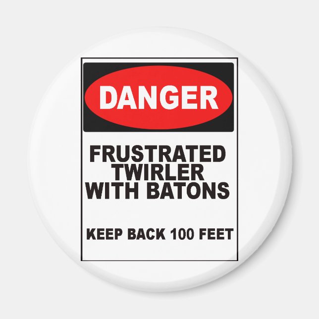 Íman Twirler frustrado (Frente)