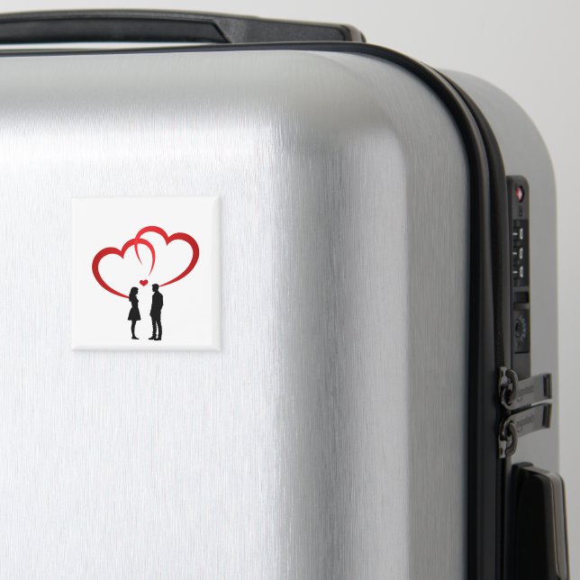Íman Two In Love Magnet (In Situ (Luggage))