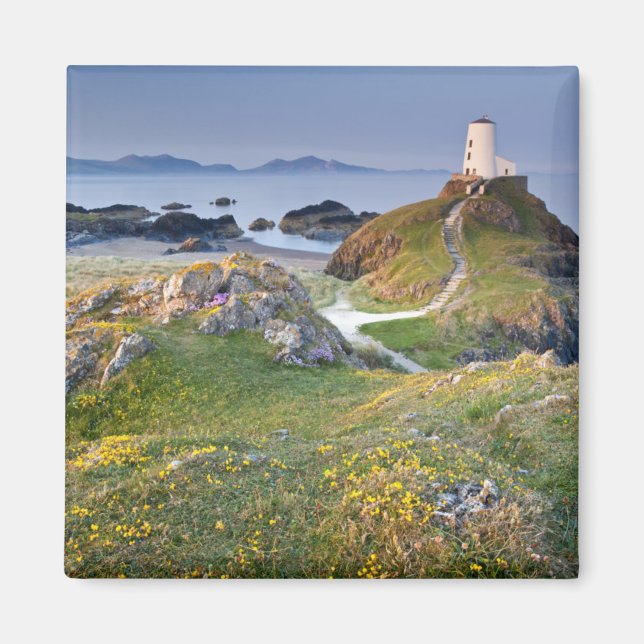 Íman Twr Mawr Lighthouse Na Ilha Llanddwyn (Frente)