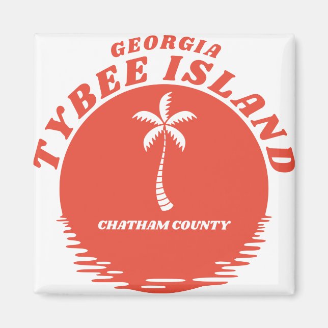 Íman Tybee Island Chatham County Georgia (Frente)