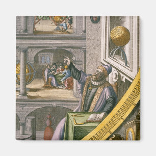 Íman Tycho Brahe (1546-1601) envelheceu 40, entre seu