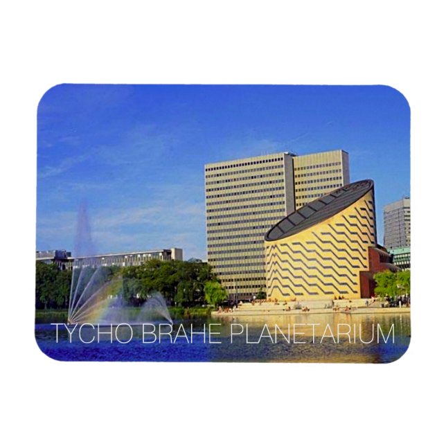 Íman Tyco Brahe Planetarium Copenhaga (Horizontal)