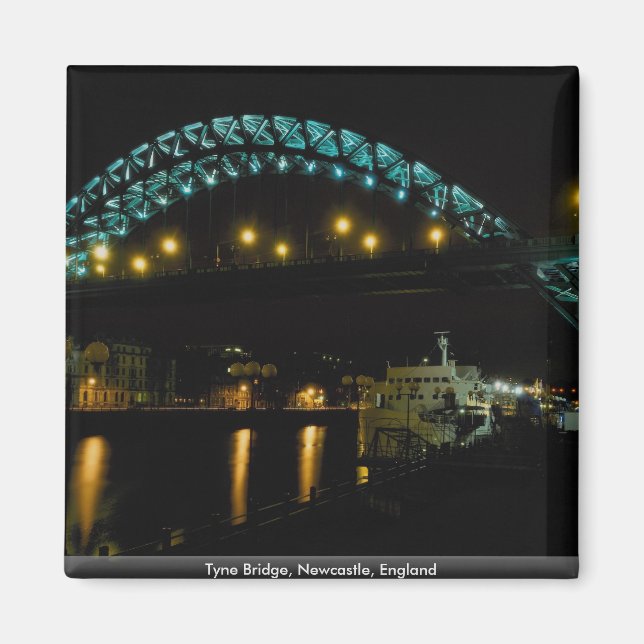 Íman Tyne Bridge, Newcastle, Inglaterra (Frente)