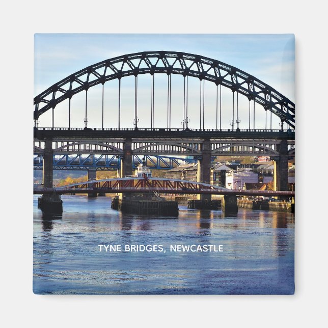 Íman Tyne Bridges, Newcastle upon Tyne, Inglaterra (Frente)