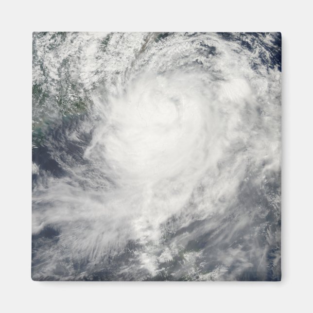 Íman Typhoon Morakot sobre Taiwan (Frente)