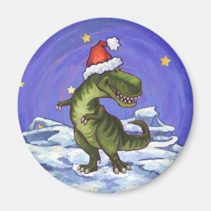 Íman Tyrannosaurus Christmas