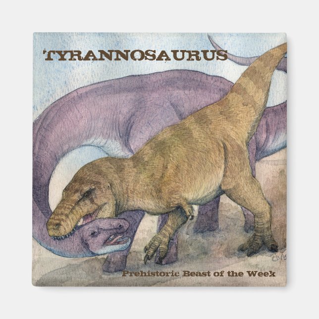 Íman Tyrannosaurus Magnet (Frente)