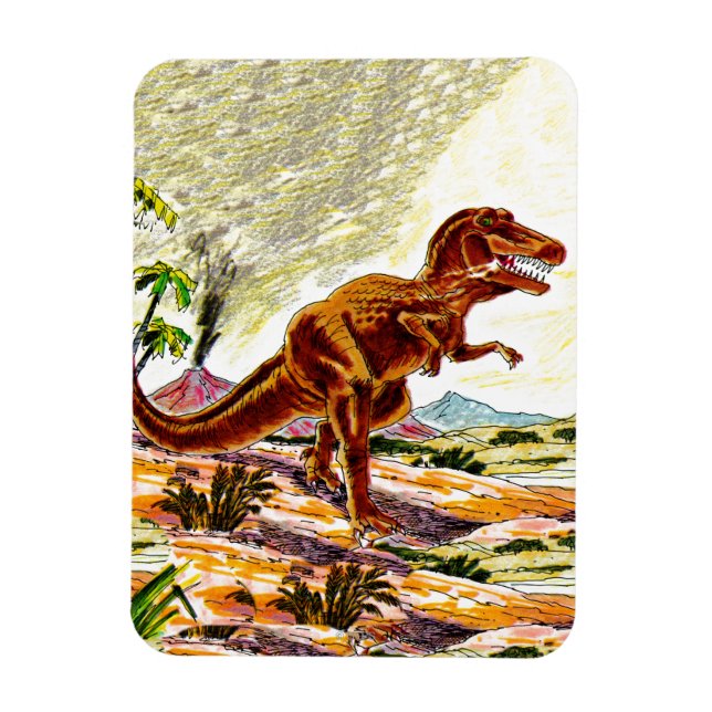 Íman Tyrannosaurus Rex Dinosaur (Vertical)