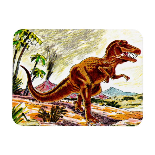 Íman Tyrannosaurus Rex Dinosaur (Horizontal)