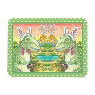 ÍMAN  TYRANNOSAURUS, T-REX GENTO, DINO BUNNY LESTE
