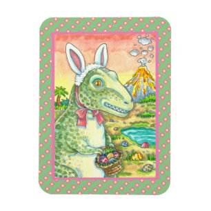 ÍMAN  TYRANNOSAURUS, T-REX GENTO, DINO BUNNY LESTE