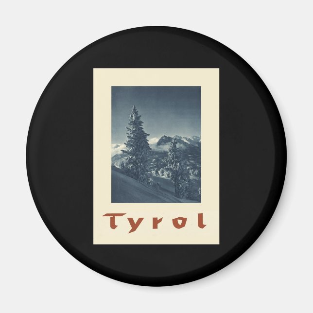 Íman Tyrol Áustria (Frente)