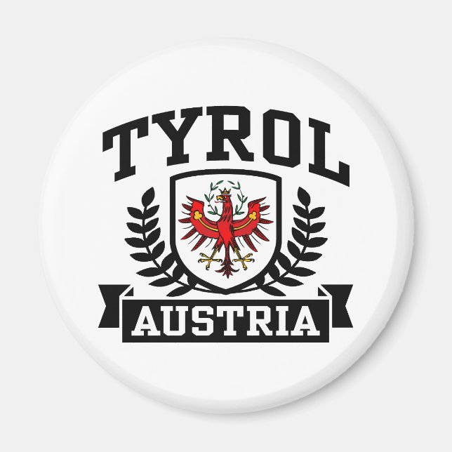 Íman Tyrol Áustria (Frente)
