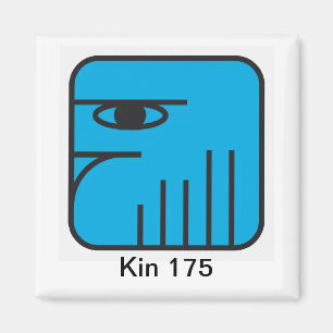 Íman Tzolkin Aguia Azul Kin 175