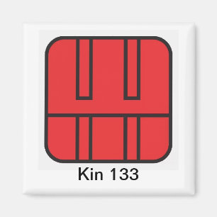 Íman Tzolkin Caminhante do Ceu Vermelho Kin 133