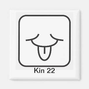 Íman Tzolkin Vento Branco Kin 22