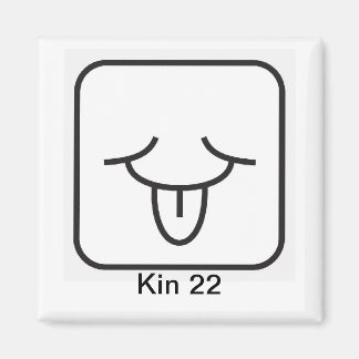 Íman Tzolkin Vento Branco Kin 22