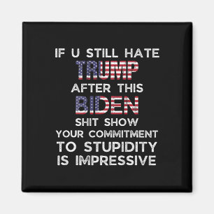 Íman U Ainda Odeia Trump Após Esta Biden (nas costas)