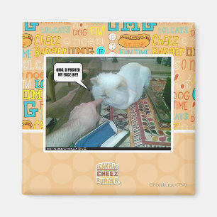 Íman U empurrou minha cara para dentro!