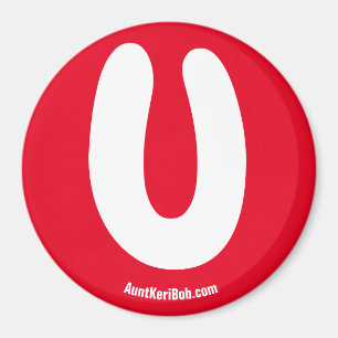 Íman U Magnet Red Refrigerator