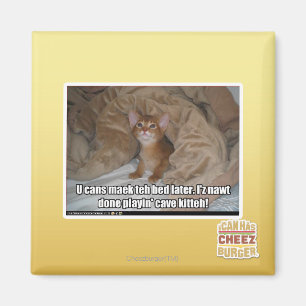 Íman U pode maek a cama mais tarde