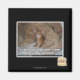 Íman U pode maek a cama mais tarde