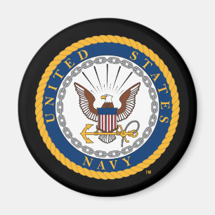 Íman U.S. Emblema do marinho do marinho  
