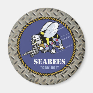 Íman U.S. Seabees do marinho  
