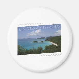 Íman U.S. Virgin Islands - baía do tronco de St John