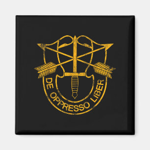 Íman U Special Forces Veteran Logo Patriotic - De Oppr