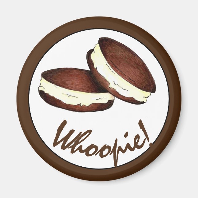 Íman Uau! Pensilvânia PA Holandesa Maine Whoopie Pies (Frente)