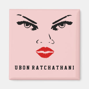 Íman Ubon Ratchathani, mulher da Tailândia