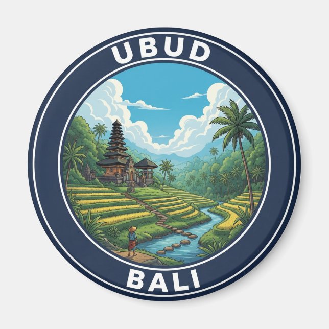 Íman Ubud Bali Indonesia Viagem (Frente)