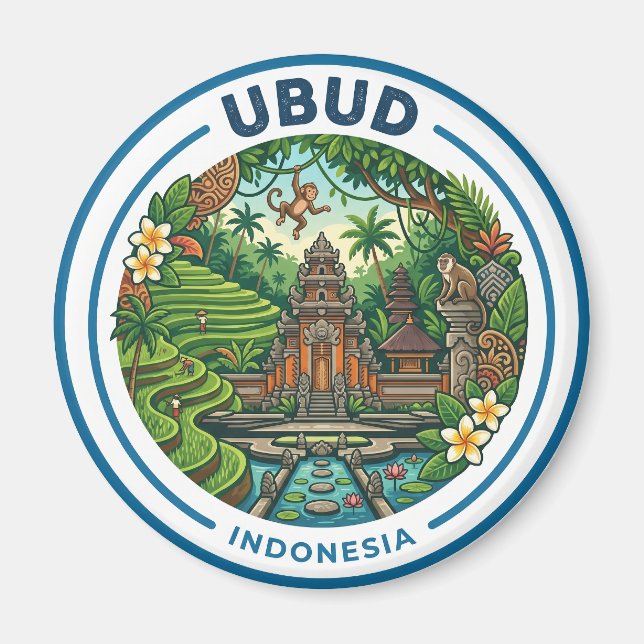 Íman Ubud Indonésia (Frente)