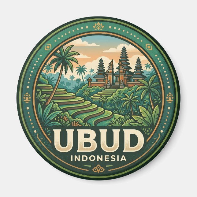 Íman Ubud Indonésia (Frente)