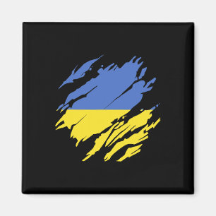 Íman Ucrânia Bandeira Ucraniana Orgulho Raízes Herança
