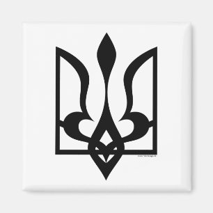 Íman Ucrânia / Tryzub - Magnet