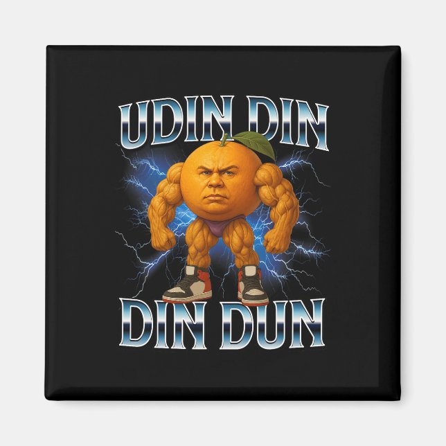 Íman Udin Din Din Dun Funny Italiano Brainrot Meme Body (Frente)
