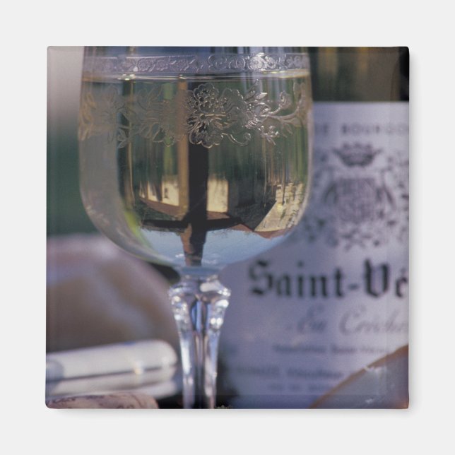 Íman UE, França, Chablis, Vinho local (Frente)