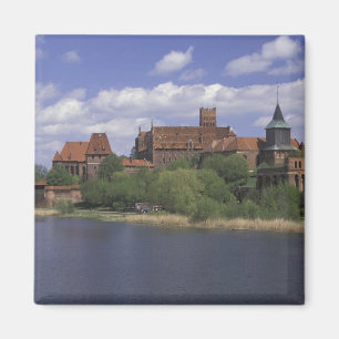 Íman UE, Polônia, Pomerânia, Malbork. Europa's