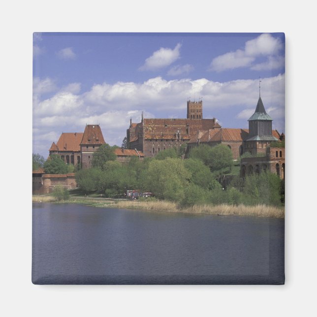 Íman UE, Polônia, Pomerânia, Malbork. Europa's (Frente)