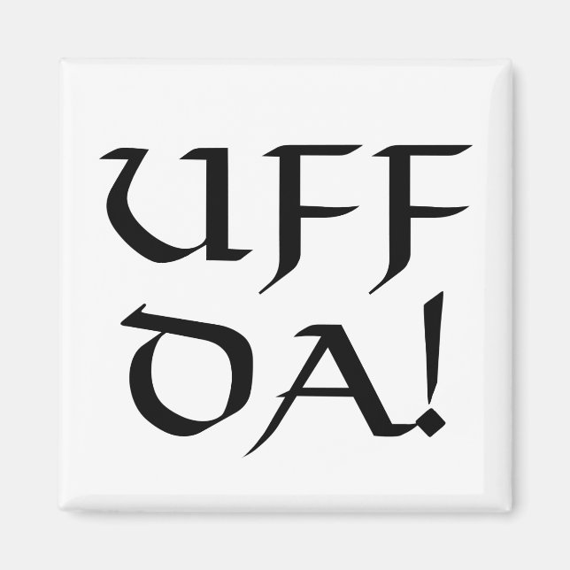 Íman Uff Da! (Frente)