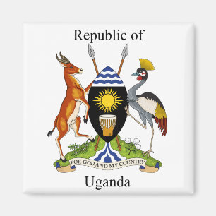 Íman Uganda - brasão - corrente