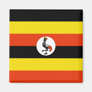Íman Uganda Flag Magnet