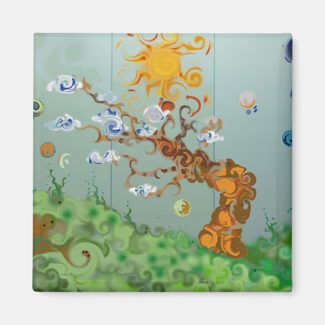 Íman UKA Árvore (Frente)