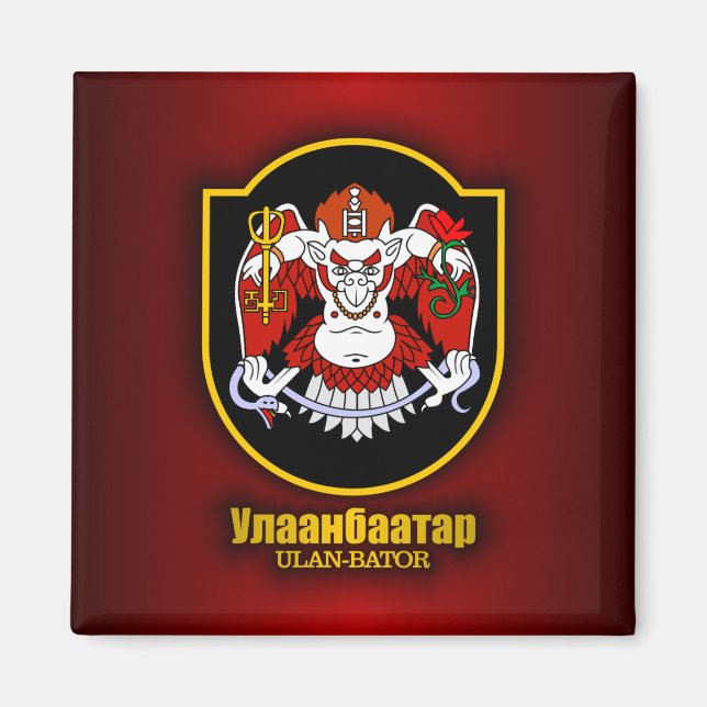 Íman Ulan Bator Emblem (Frente)