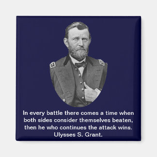 Íman Ulisses S. Grant cita.