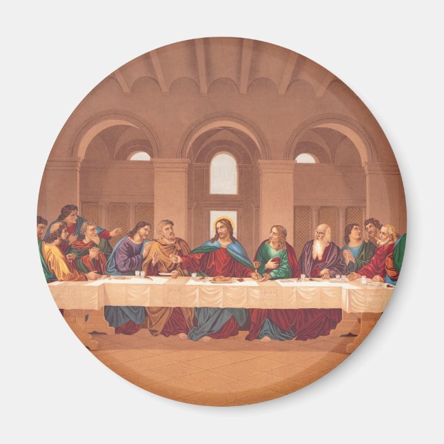 Íman Última Ceia de Jesus Cristo (Frente)