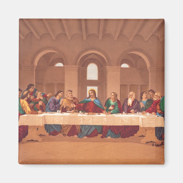 Íman Última Ceia de Jesus Cristo (Frente)