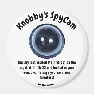 Íman Última visita de Knobby à Main Street SpyCam